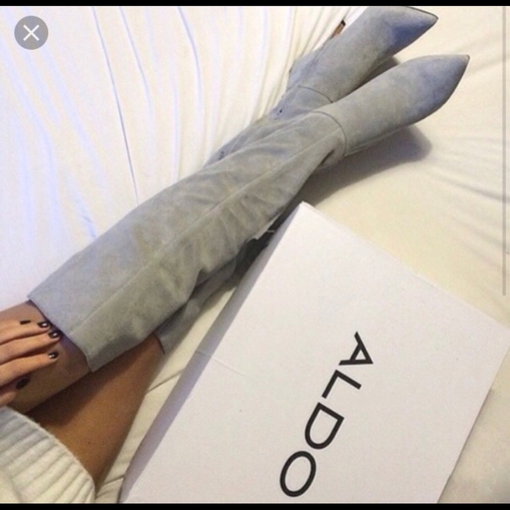 Aldo Seania boots , Light Grey , US7